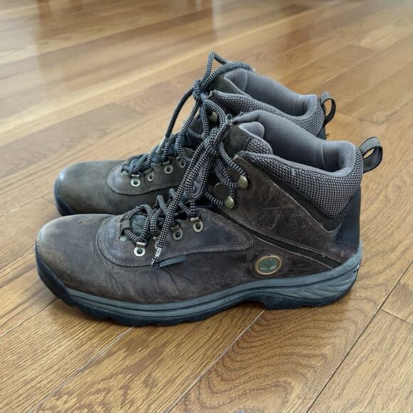 Timberland White Ledge Mid Waterproof Brown Hiking Boots (12135) Men’s Size 11 M main image 7